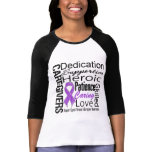 Cystic Fibrosis Caregivers Collage T-shirts