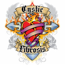 Cystic Fibrosis Cross & Heart photo sculptures