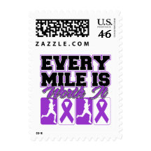Cystic Fibrosis Every Mile is Worth It Stamp
