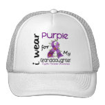 Cystic Fibrosis I Wear Purple For My Granddaughter Mesh Hat