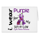 Cystic Fibrosis I Wear Purple For My Son-In-Law 43 Cards