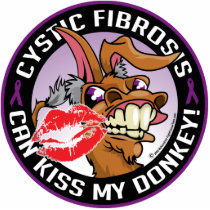 Cystic Fibrosis Kiss My Donkey photo sculptures by fightcancertees Cystic Fibrosis Kiss My Donkey photo sculptures