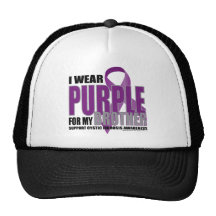 Cystic Fibrosis: Purple for Brother Mesh Hats