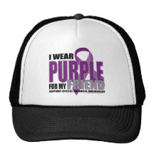 Cystic Fibrosis Purple for Friend Trucker Hats