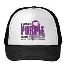 Cystic Fibrosis: Purple for Niece Hats