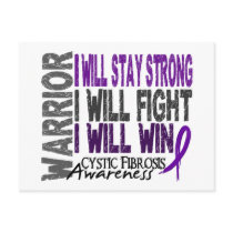 Cystic Fibrosis Warrior Postcards