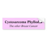 Cystosarcoma Phyllodes, The other Breast Cancer Bumper Stickers