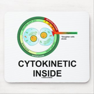 Cytokinetic Inside (Cytoplasm Division Mitosis) Mousepad