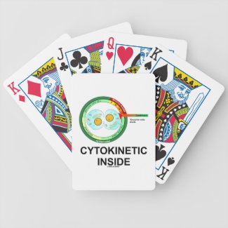 Cytokinetic Inside (Cytoplasm Division Mitosis) Deck Of Cards