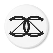 CZ logo round magnet by zarenmusic CZ logo round magnet