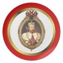 Czar Nicholas II Plate
