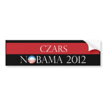 Czars Nobama 2012 bumper stickers