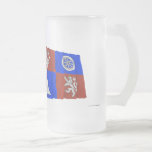Czech and Liberec Waving Flags Mugs