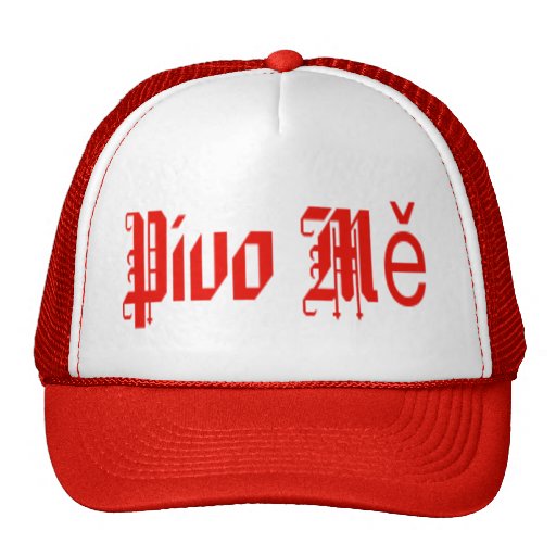 Czech Beer Me Cap Mesh Hats