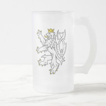 Czech Bohemian Lion Mug