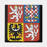 czech emblem refrigerator magnet
