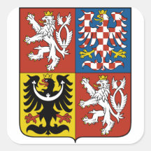 czech emblem sticker