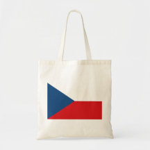 Czech Flag Canvas Bag
