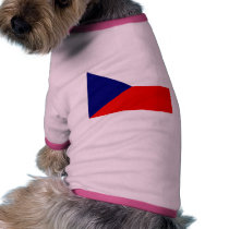 Czech Flag pet clothing
