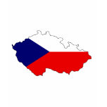 Czech flag map t-shirts
