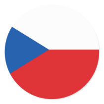 Czech Flag T-shirts and Gifts stickers by flagshirts Czech Flag T-shirts and Gifts stickers