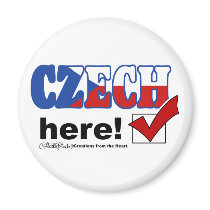 Czech Here (light) magnets