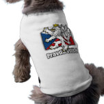 Czech Lion Coat of Arms Flag Pet Tee Shirt