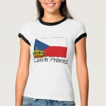Czech Princess t-shirts by flagshirt Czech Princess t-shirts