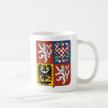 Czech Republic Coat of Arms detail Coffee Mugs