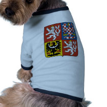 Czech Republic coat of arms Dog T-shirt