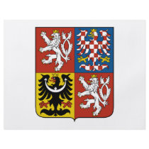 Czech Republic Coat of Arms Full Color Flyer