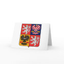 Czech Republic Coat of Arms Greeting Card
