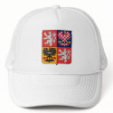 Czech Republic Coat of Arms Hat by FlagTshirts Czech Republic Coat of Arms Hat