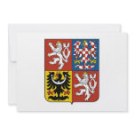 Czech Republic Coat of Arms Invitations
