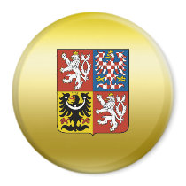 Czech Republic Coat of Arms Refrigerator Magnets