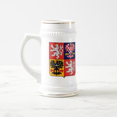 Czech Republic Coat of Arms Mug by FlagTshirts