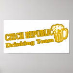 Czech Republic Drinking Team Print