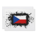 Czech Republic Flag Invitation