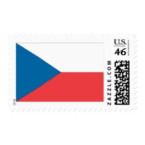 Czech Republic Flag Postage