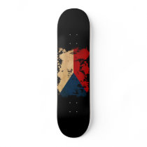 Czech Republic Flag Skate Boards