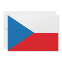 Czech Republic invitations by flagshirts Czech Republic invitations