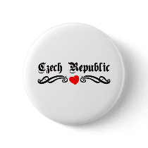 Czech Republic Pinback Button