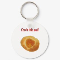 "Czech this out" keychain