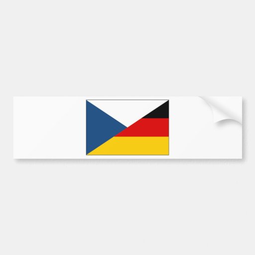 czechgermany bumper sticker