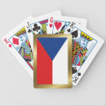 Czechia Flag Playing Cards playing cards