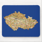 Czechia Map Mousepad
