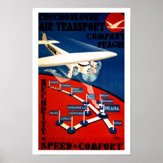 Czechoslovak Air Transport print