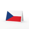 Czechoslovakia Flag Greeting Card