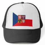 Czechoslovakia Flagw COA Hat