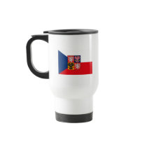 Czechoslovakia Flagw COA Mug by FlagTshirts Czechoslovakia Flagw COA Mug